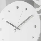 Ceas de perete modern rotund decorat colorat - pisică Viadurini