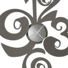 Ceas de perete cu design rotund modern din fier 2 dimensiuni - Drako Viadurini