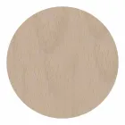 Ceas de perete în lemn deschis sau închis cu un design modern de flori - Aquilegia Viadurini