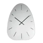 Ceas de perete Claudia din sticlă oglindită cu numere gravate cu laser Viadurini