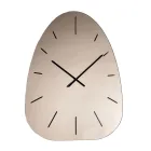 Ceas de perete Claudia din sticlă oglindită cu numere gravate cu laser Viadurini