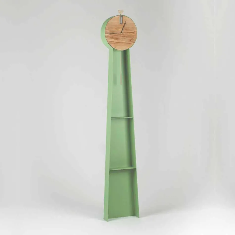 Ceas cu pendul design cu structură din oțel Fabricat în Italia - Pendolino Viadurini