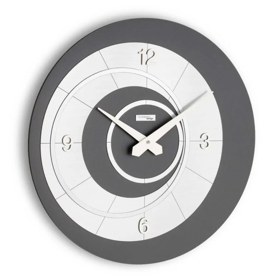 Ceas de perete PVC în 3 finisaje diferite Made in Italy - Rapid Viadurini