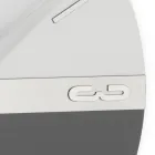 Ceas de perete din PVC semi-expandat de înaltă densitate fabricat în Italia - Ritmo Viadurini