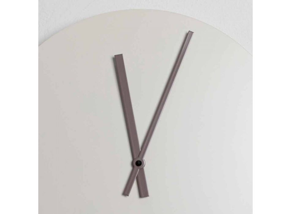 Ceas de perete modern cu design industrial colorat fabricat în Italia - Fobos Viadurini