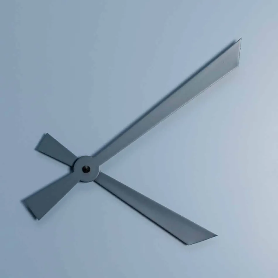 Ceas de perete industrial și modern, design pătrat italian - Titan Viadurini