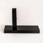 Ceas de masă pivotant cu oglindă din oțel Fabricat în Italia - Meritoriu Viadurini