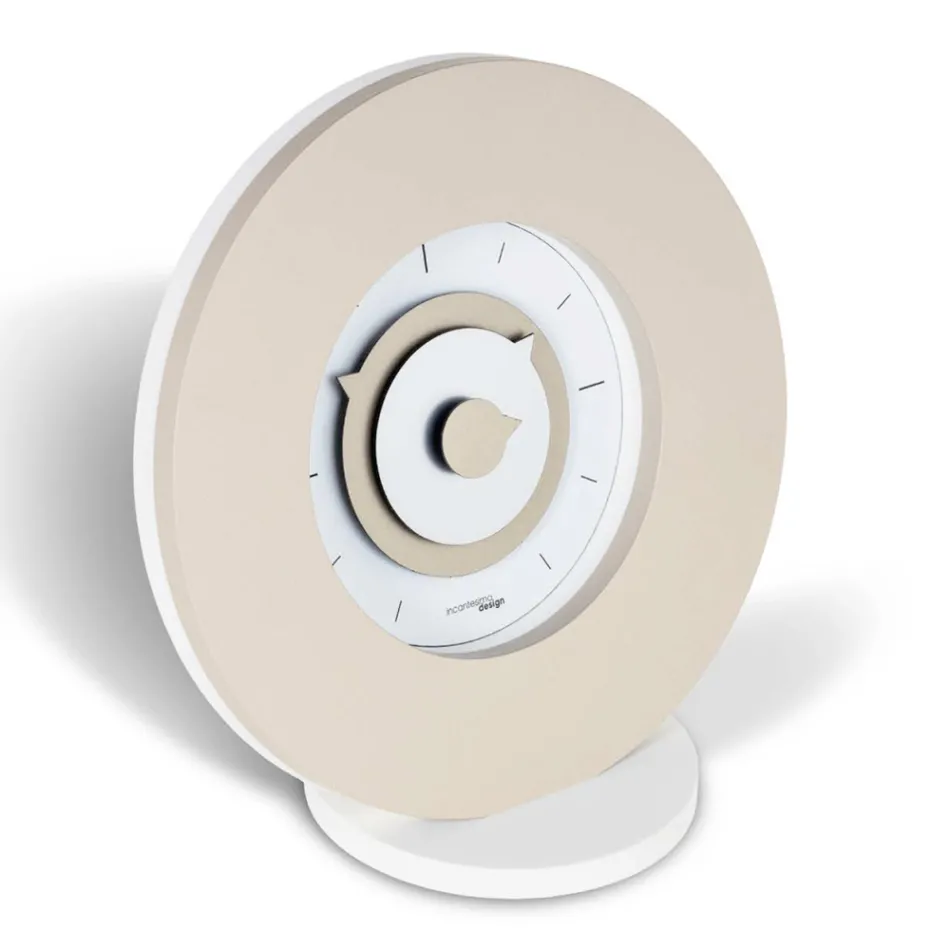 Ceas de masă din PVC semi-expansat de înaltă densitate, fabricat în Italia - Frumos Viadurini