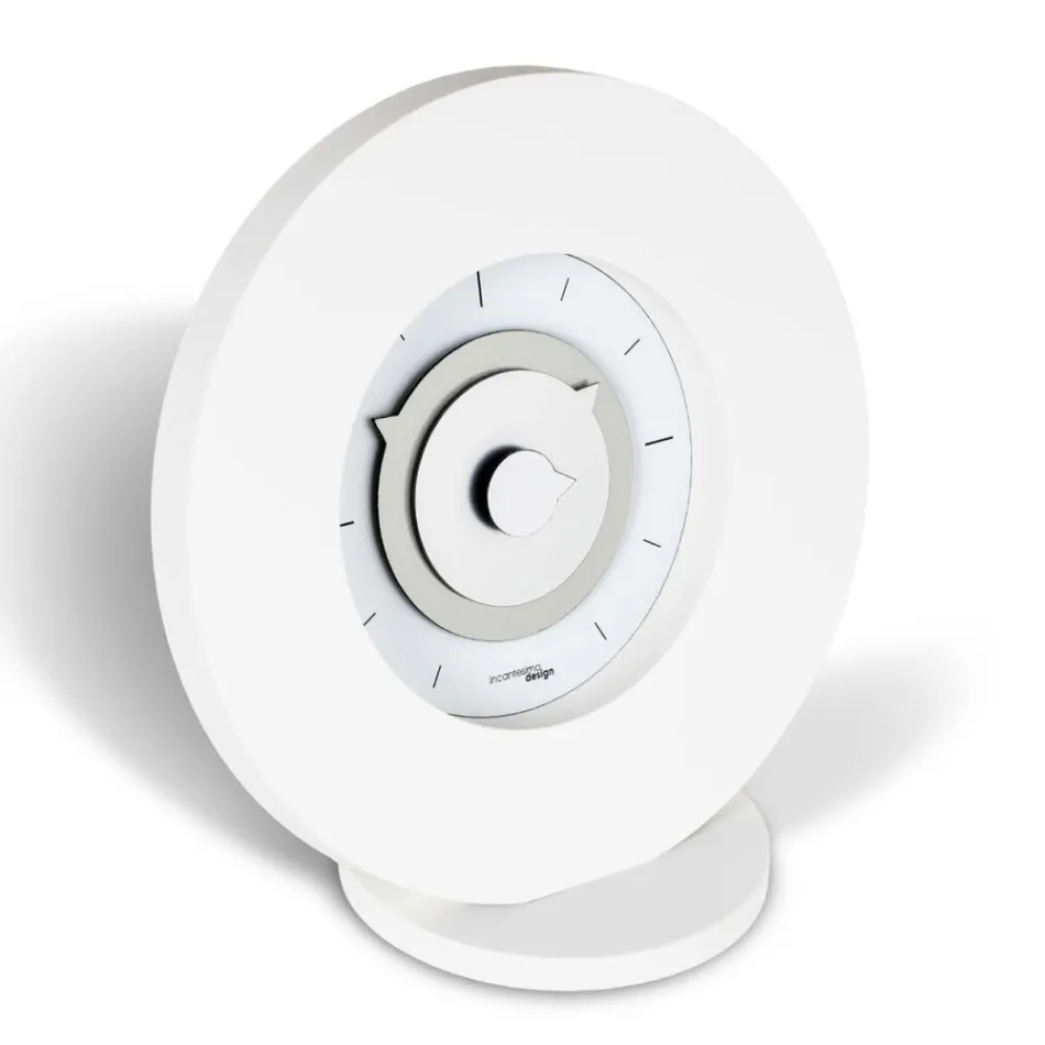 Ceas de masă din PVC semi-expansat de înaltă densitate, fabricat în Italia - Frumos Viadurini