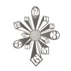 Ceas de fier cu efect optic deosebit Made in Italy - Roata Viadurini