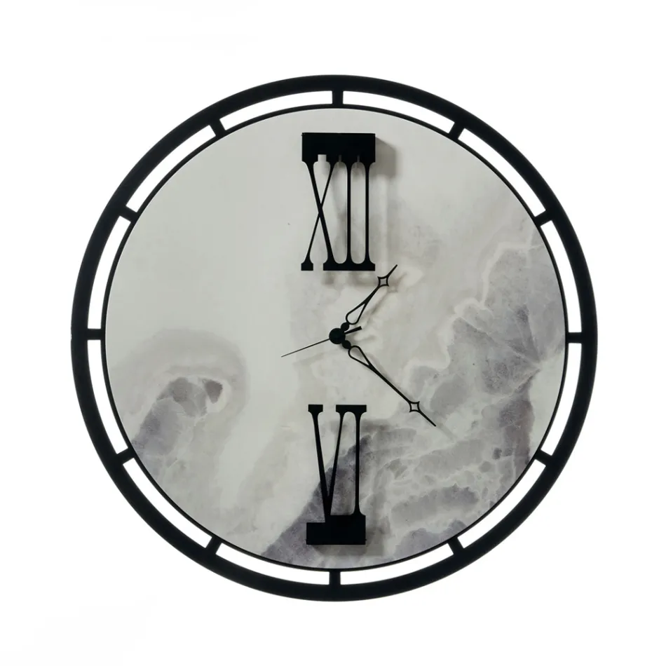 Ceas din Fier cu 3 acete Made in Italy - Star Viadurini