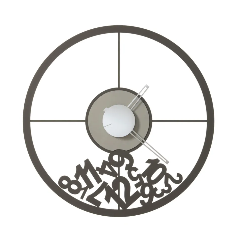 Ceas din Fier cu numere căzute Made in Italy - Berbec Viadurini