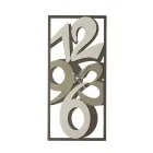 Ceas din Fier cu numere mari Made in Italy - Acvariu Viadurini