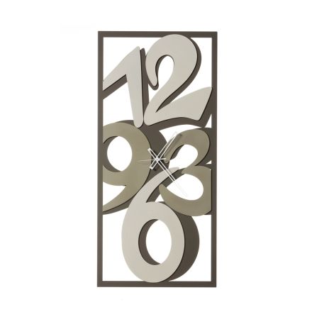 Ceas din Fier cu numere mari Made in Italy - Acvariu Viadurini