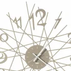 Ceas de perete rotund din fier, fabricat în Italia - Kombo Viadurini