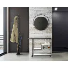 Ceas de perete rotund Diametru 60 cm Fier modern - Beatrix Viadurini