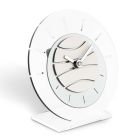 Ceas de masă rotundă din metacrilat transparent Made in Italy - Ciudat Viadurini