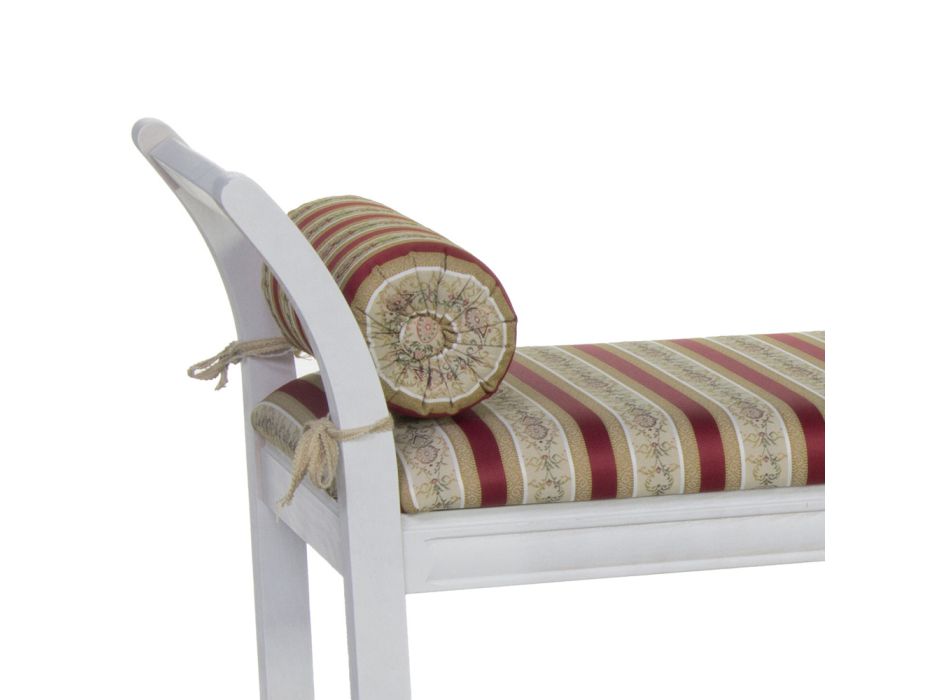 Bancă de interior cu scaun din țesătură Liserè Made in Italy - Opal Viadurini