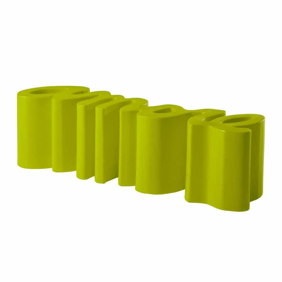 Baza de design colorată Slide Love modern realizată în Italia Viadurini