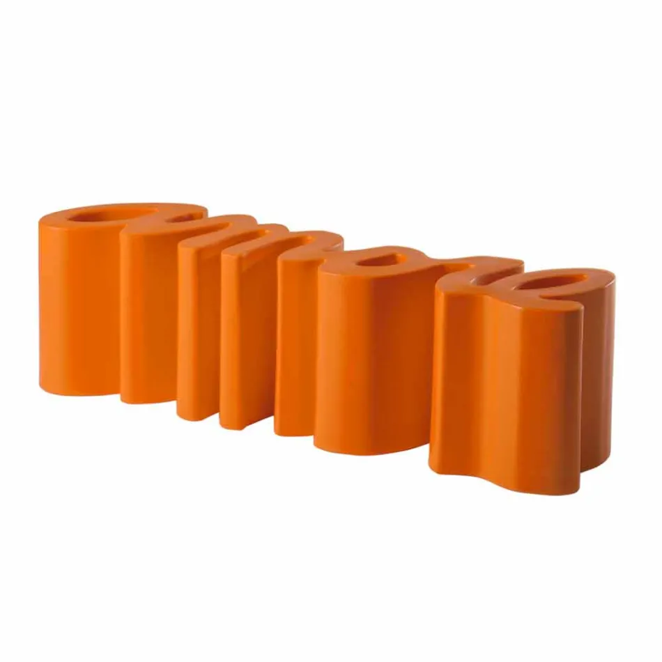 Baza de design colorată Slide Love modern realizată în Italia Viadurini