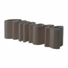 Baza de design colorată Slide Love modern realizată în Italia Viadurini