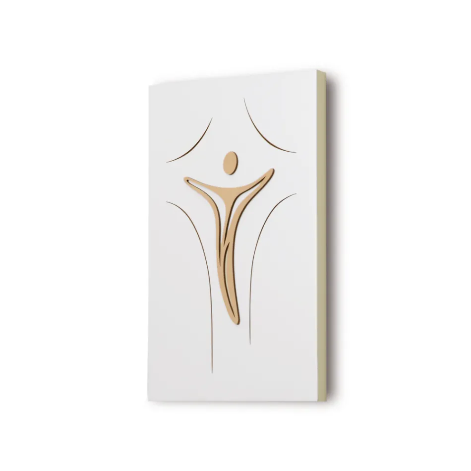 Panou înfățișând pe Isus Gravat Laser Made in Italy - Bice Viadurini