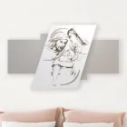 Panou cu familia gravată cu laser Made in Italy - Micky Viadurini