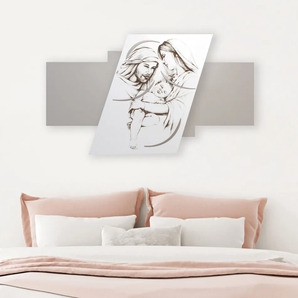 Panou cu familia gravată cu laser Made in Italy - Micky Viadurini