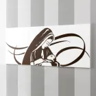 Panou realizat cu gravură laser care o înfățișează pe mama Made in Italy - Chiyo Viadurini