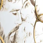 Panou realizat cu laser al Sagrada Familia Made in Italy - Elisa Viadurini