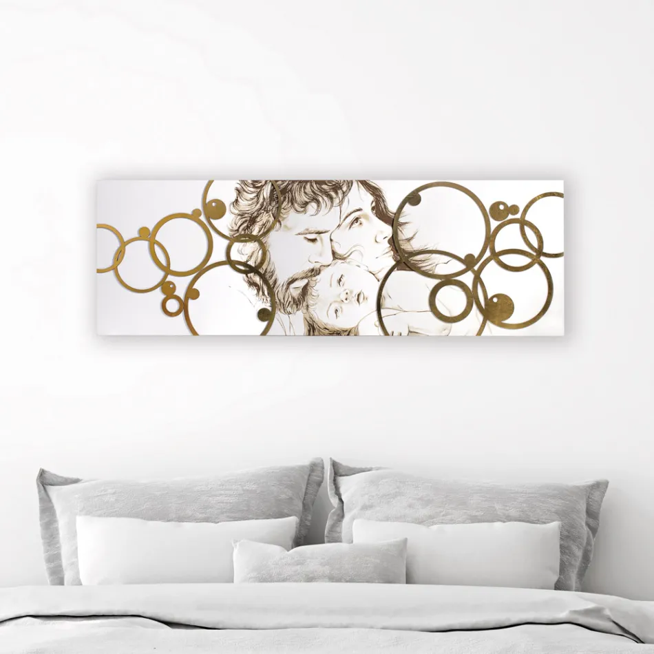 Panou realizat cu laser al Sagrada Familia Made in Italy - Elisa Viadurini