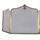 Parascântei cu plasă de oțel neagră în diferite dimensiuni Fabricat în Italia - Rana Viadurini