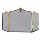 Parascântei cu plasă de oțel neagră în diferite dimensiuni Fabricat în Italia - Rana Viadurini