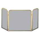 Parascântei din alamă cu cristal temperat afumat, fabricat în Italia - Orango Viadurini