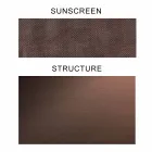 Parasol din stofă cu structură din aluminiu - Protecție solară Emma de la Varaschin Viadurini