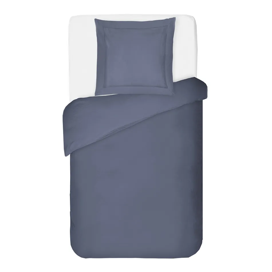 Set pilota satin 100% bumbac cu 1 fata de perna Fabricat in Italia - Pufos Viadurini