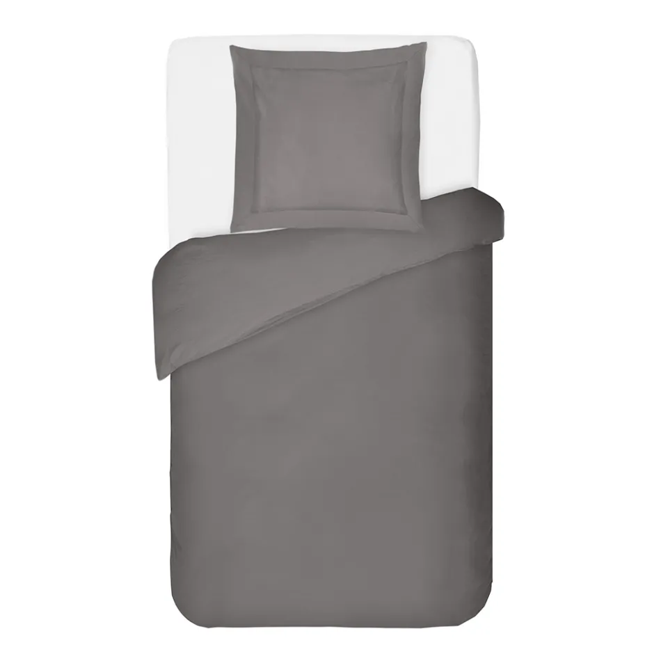 Set cuvertură de pilota 100% bumbac satin cu 1 față de pernă Fabricat în Italia - Pufos Viadurini