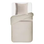 Set cuvertură de pilota din 90% bumbac și 10% in cu 1 față de pernă Fabricat în Italia - Nestle Viadurini