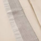 Set cuvertură de pilota din 90% bumbac și 10% in cu 1 față de pernă Fabricat în Italia - Nestle Viadurini