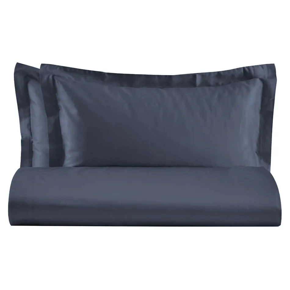 Set cuvertură dublu din satin bumbac 100% Made in Italy - Pufoasă Viadurini