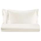 Set cuvertură dublă din satin bumbac 100% Made in Italy - Pufoasă Viadurini