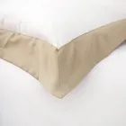 Set cuvertură pătrată o singură și jumătate din bumbac 100% și satin 10% bumbac - Detaliu Viadurini