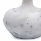 Stâlpii de nucă în marmura albă din Carrara Fabricată în Italia - Cullio Viadurini