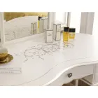 Pieptene de machiaj clasic din lemn cu oglindă Made in Italy - Cambrige Viadurini