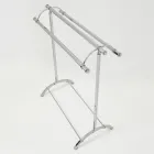 Suport pentru prosoape de baie vintage din alamă, fabricat în Italia - Aristide Viadurini