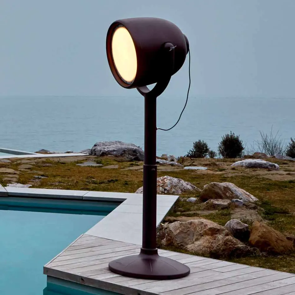 Lampă de podea de exterior Poleasy Design, 2 culori - Hollywood de Myyour Viadurini