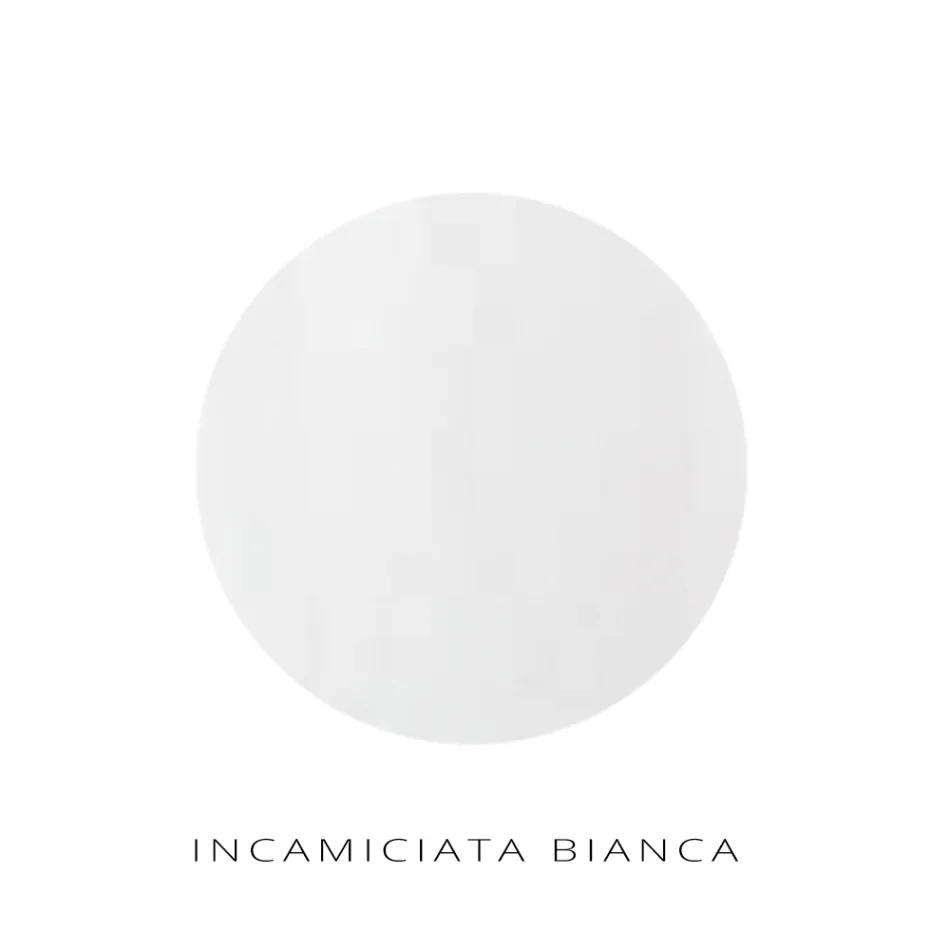 Lampă de podea din sticlă carcasată sau transparentă, fabricată în Italia - Sibilla Viadurini