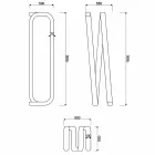 Lampa de iluminat cu design modern din Italia, Sirolo Viadurini