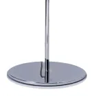 Lampă de podea din sticlă cu două finisaje și cadru metalic, fabricată în Italia - Brera Viadurini