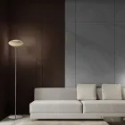 Lampă de podea din sticlă venețiană striată și suflată manual - Dafne Viadurini